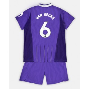 Tottenham Hotspur Jan Paul van Hecke #6 Tredjetrøje Børn 2026-27 Kortærmet (+ Korte bukser)